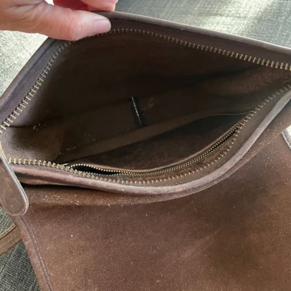 Vintage 1990s Coach 9951 Brown Leather Purse (no tag) - Picture 5 of 5